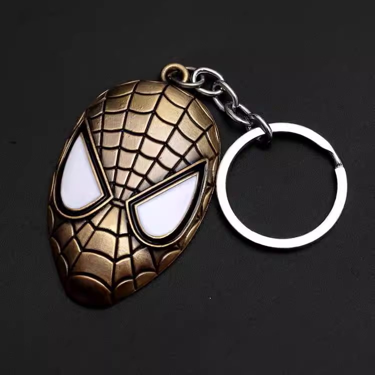 011049 Marvel - Copper Spider-Man Mask Keychain (37 Points)