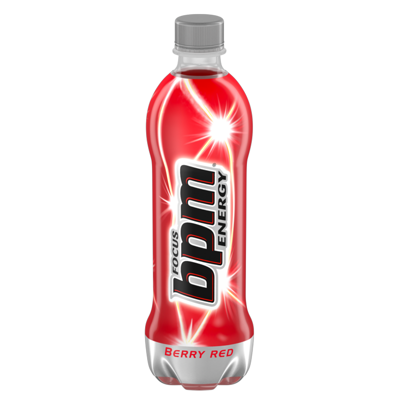 BPM Energy Drink Focus Berry Red